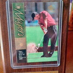 Tiger Woods Plaque